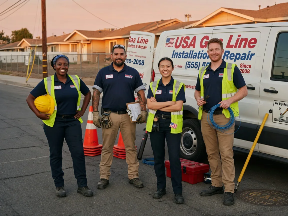Gas Line Installation company in Camden, MI